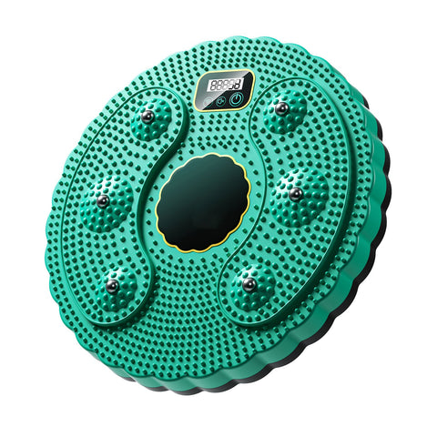 Intelligent waist-twisting disc for fat-burning weight loss exercise, enhanced version for abdominal toning and shaping a beautiful waist, suitable for home use by adults.