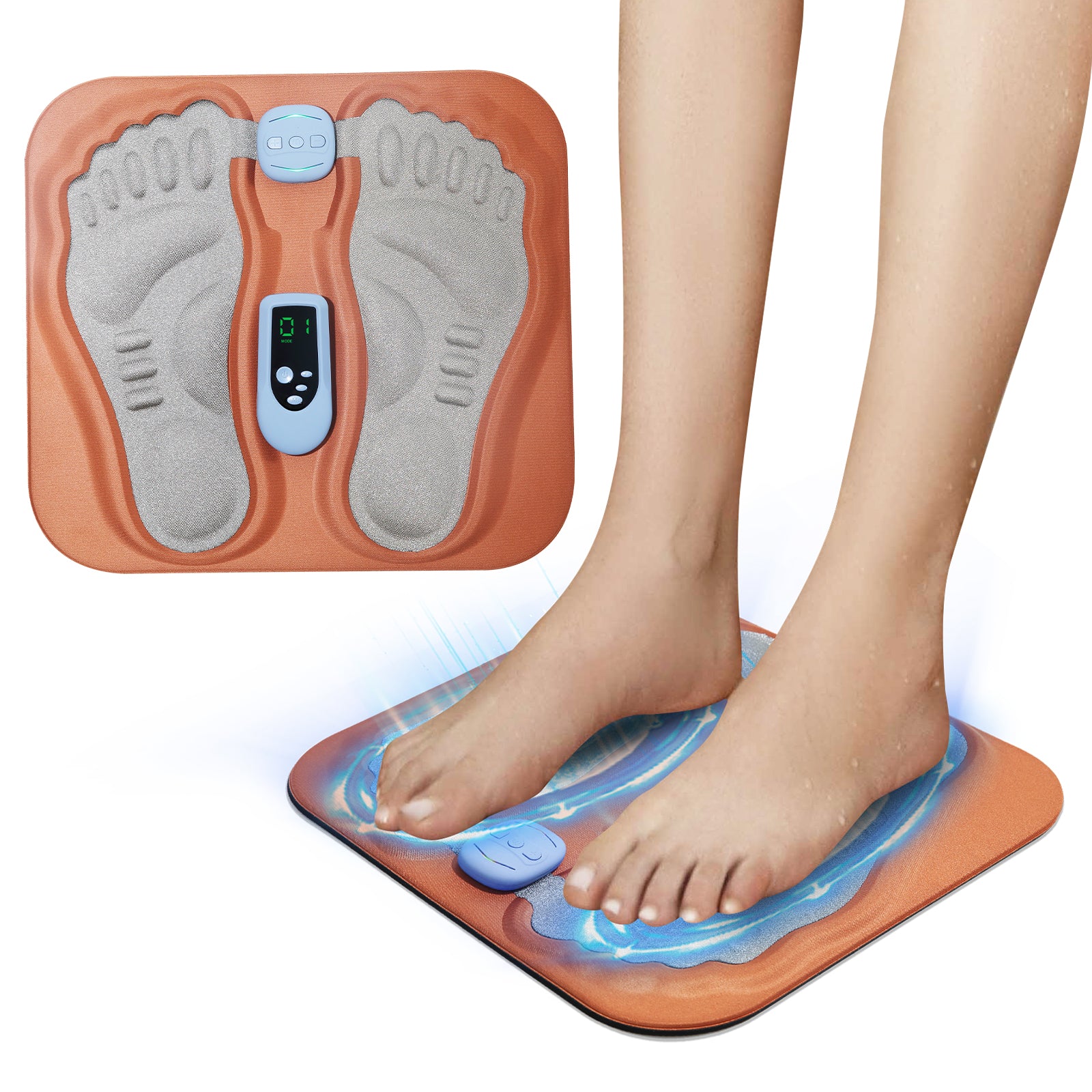 Machine Foot Mat 3D Smart Foot Massage Mat With Remote Control Improve Blood Circulatio ...
