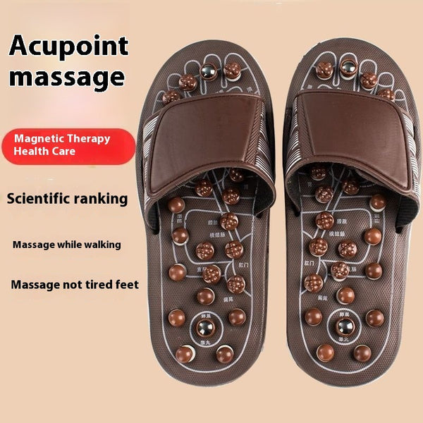 Plantar fasciitis Relief Slippers- Massage Slippers | Manual Foot Massagers | Non-Slip Foot Massage Slippers | Foot Acupoint Massage Shiatsu Arch Heel | Reflexology Sandals