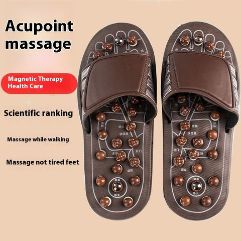 Plantar fasciitis Relief Slippers- Massage Slippers | Manual Foot Massagers | Non-Slip Foot Massage Slippers | Foot Acupoint Massage Shiatsu Arch Heel | Reflexology Sandals