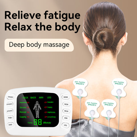 Intermediate frequency multifunctional whole body massager, waist, leg and back physiotherapy instrument