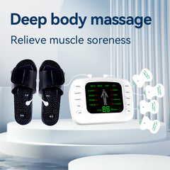 Intermediate frequency multifunctional whole body massager, waist, leg and back physiotherapy instrument