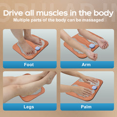 3D Smart Foot Massage Mat With Remote Control Improve Blood Circulation Relax Muscles Slimming Legs/Feet Massager Pad