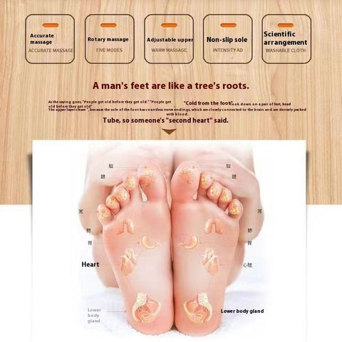 Household EMS colorful massage foot pad micro-current pulse massage foot pad foot massage machine