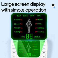 Intermediate frequency multifunctional whole body massager, waist, leg and back physiotherapy instrument