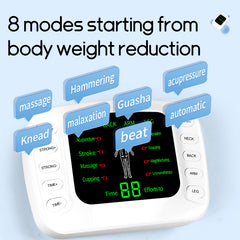 Intermediate frequency multifunctional whole body massager, waist, leg and back physiotherapy instrument
