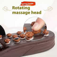 Plantar fasciitis Relief Slippers- Massage Slippers | Manual Foot Massagers | Non-Slip Foot Massage Slippers | Foot Acupoint Massage Shiatsu Arch Heel | Reflexology Sandals