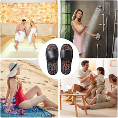 Plantar fasciitis Relief Slippers- Massage Slippers | Manual Foot Massagers | Non-Slip Foot Massage Slippers | Foot Acupoint Massage Shiatsu Arch Heel | Reflexology Sandals