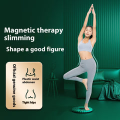 Intelligent waist-twisting disc for fat-burning weight loss exercise, enhanced version for abdominal toning and shaping a beautiful waist, suitable for home use by adults.