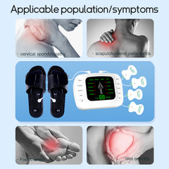 Intermediate frequency multifunctional whole body massager, waist, leg and back physiotherapy instrument